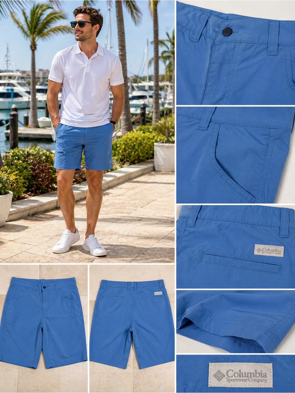 Columbia Men's Blue Shorts